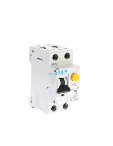 Eaton frbm6-b20/1n/03-a disyuntor de corriente residual 1p+n b20 6ka 0,3 cl.a